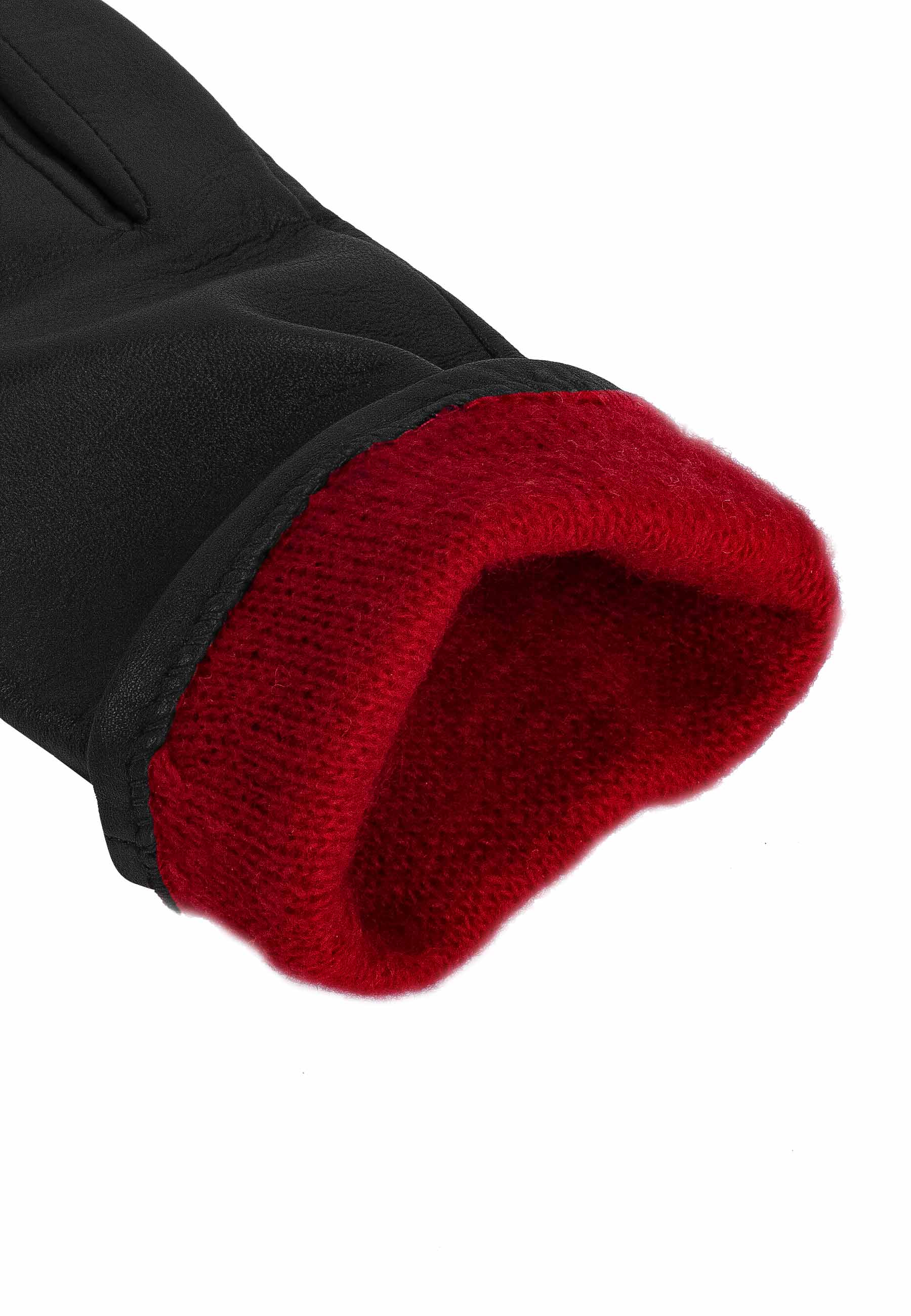 Kessler CHELSEA Lederhandschuh Damen schwarz Leder