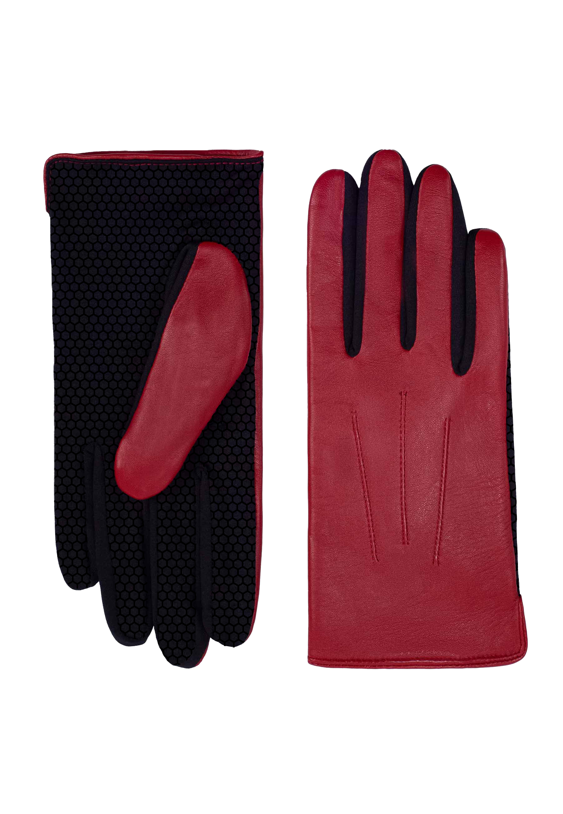 Kessler MIA Lederhandschuh Damen crimsom red Leder