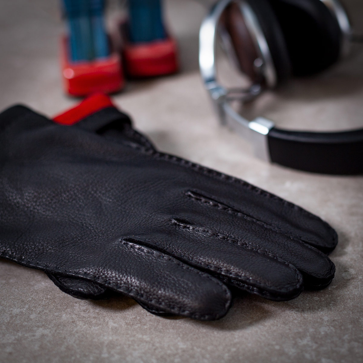 Kessler CHARLES Touch Lederhandschuh Herren schwarz Leder Kessler CHARLES Touch Lederhandschuh Herren schwarz Leder