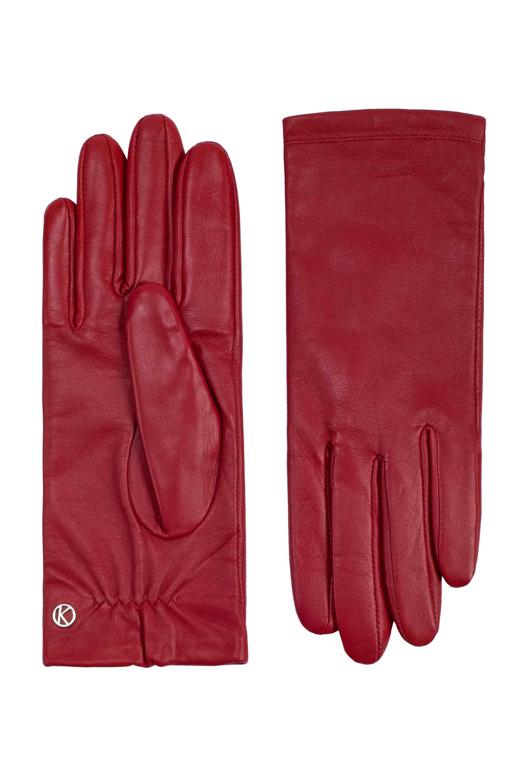 Kessler CHELSEA Lederhandschuh Damen crimson red Leder