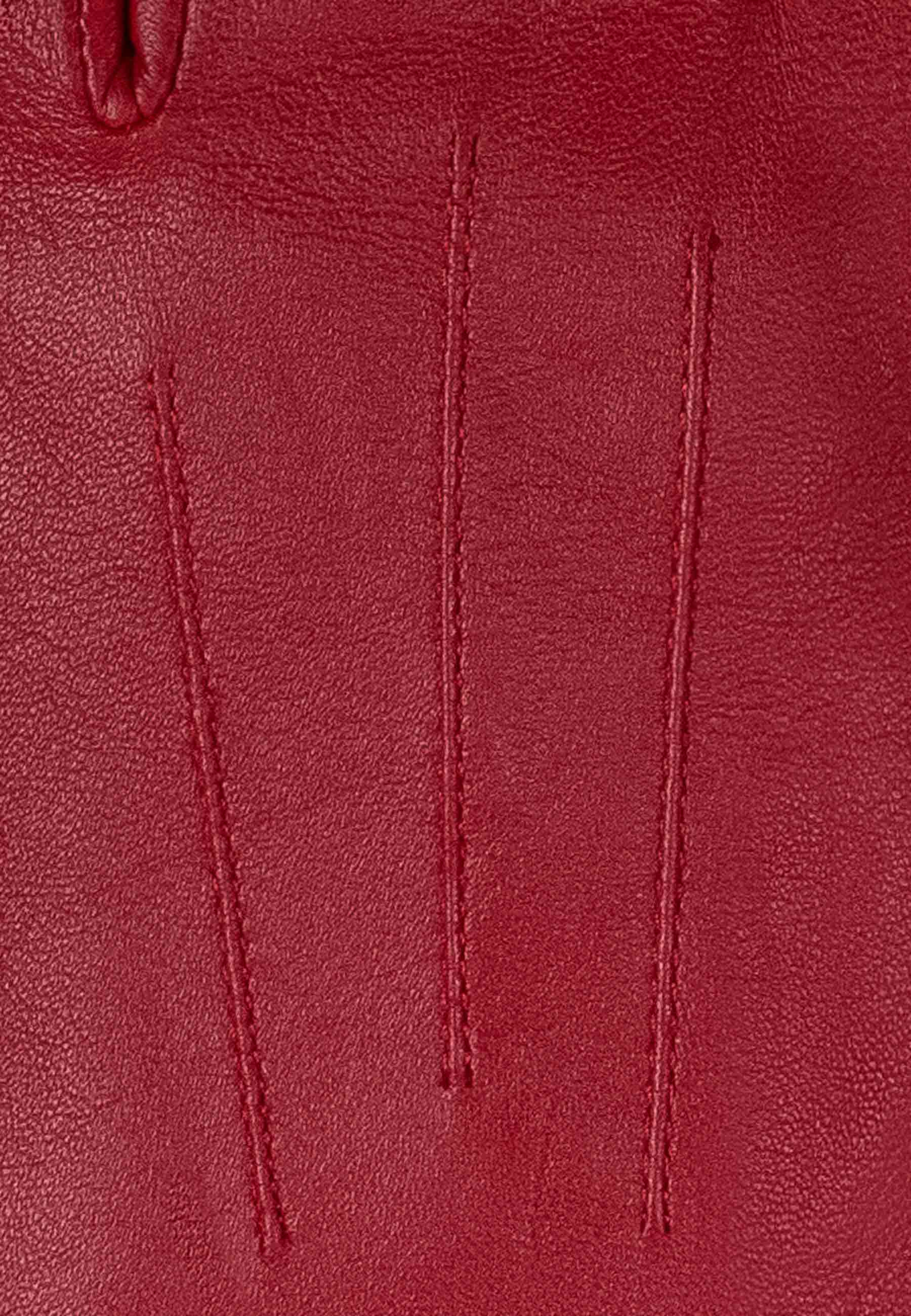 Kessler CARLA Lederhandschuh Damen crimson red Leder