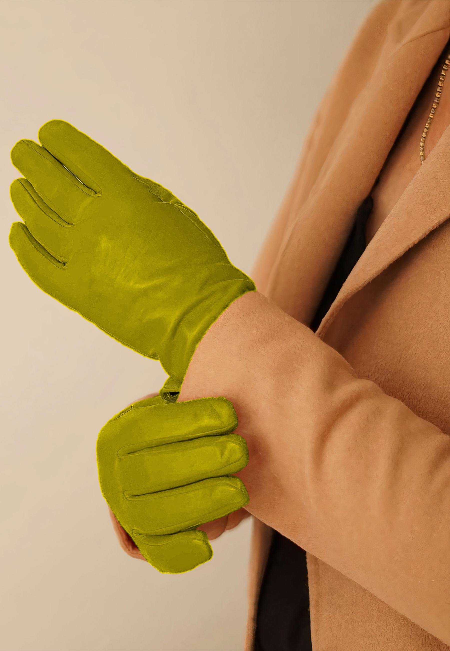 Kessler CHELSEA Lederhandschuh Damen lime Leder Kessler CHELSEA Lederhandschuh Damen lime Leder