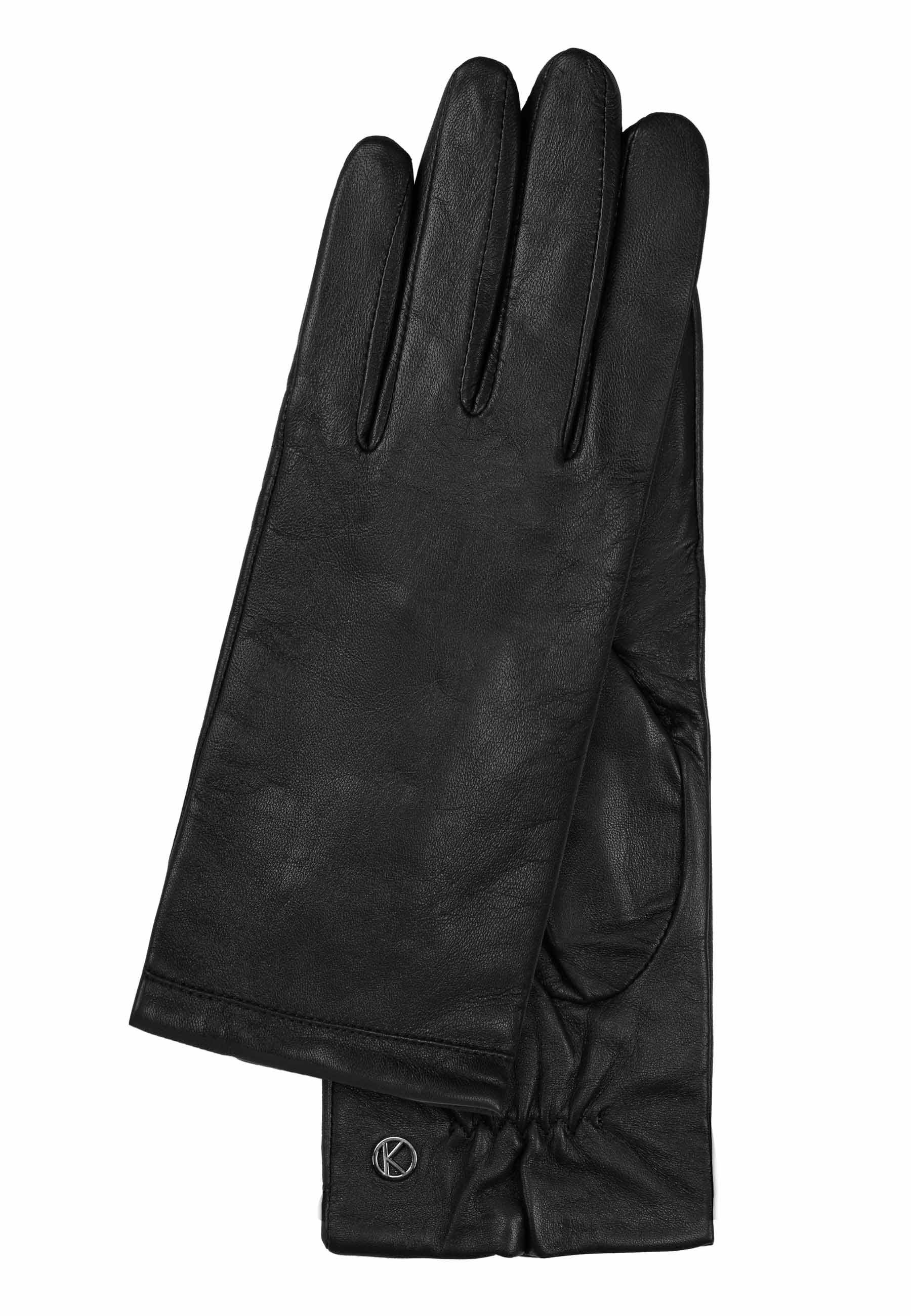 Kessler CHELSEA Lederhandschuh Damen schwarz Leder
