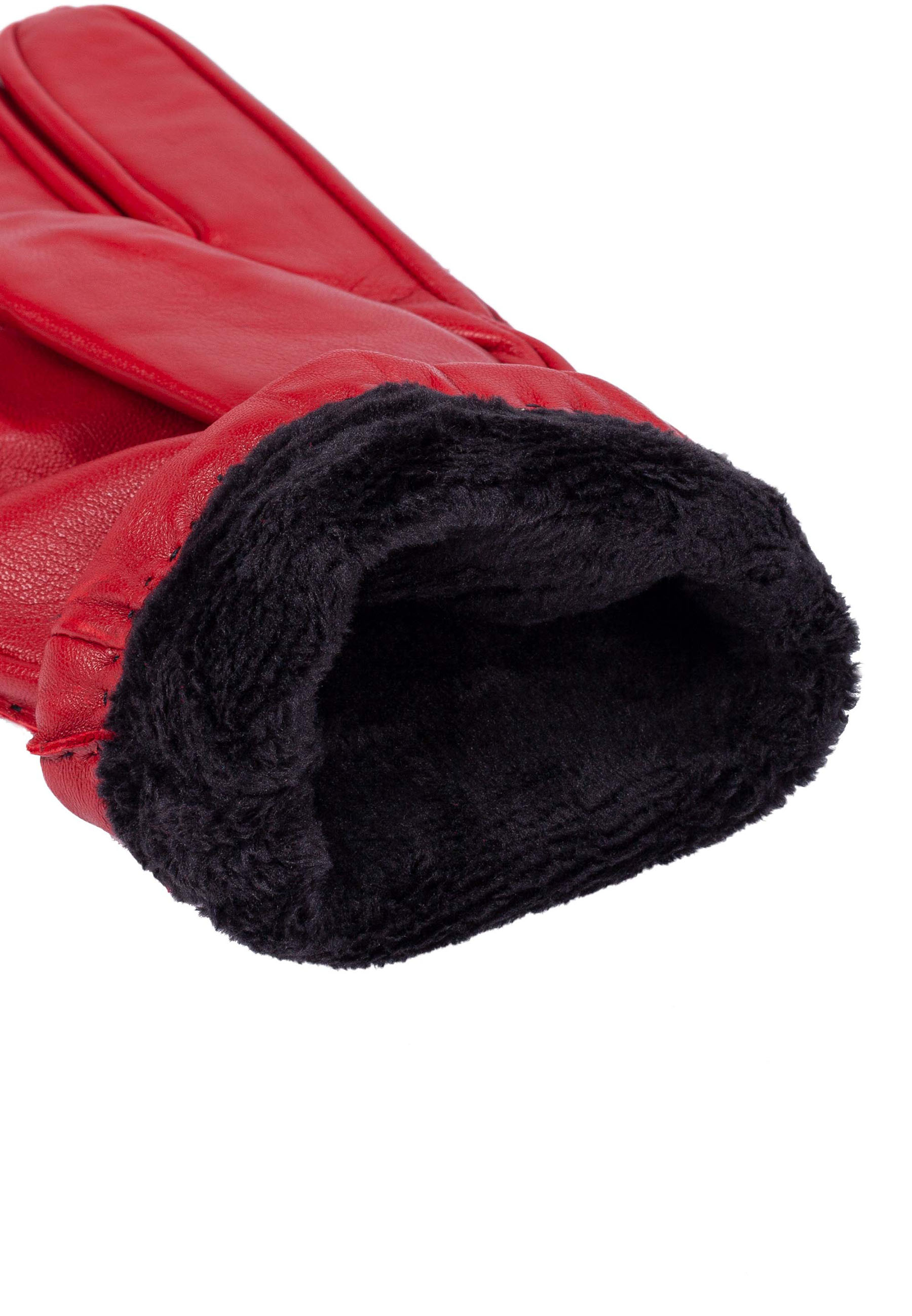 Kessler MILLIE Lederhandschuh Damen crimson red Leder Kessler MILLIE Lederhandschuh Damen crimson red Leder